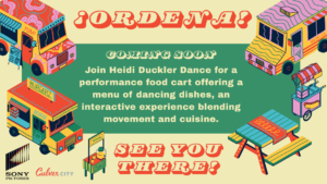 ¡Ordena! Coming Soon to culver City!